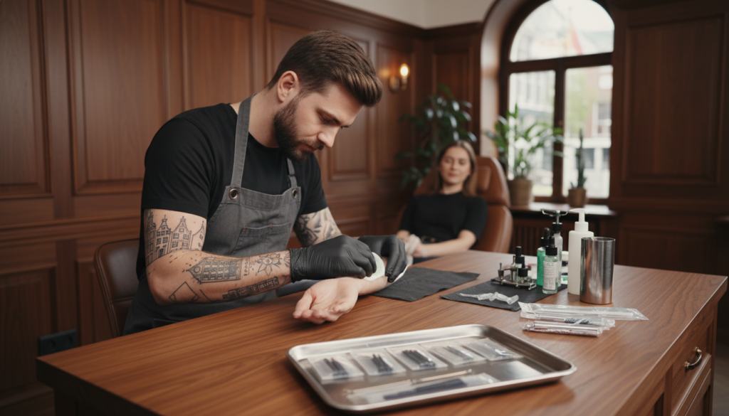 hygiënisch tattoo kiest: essentiële,