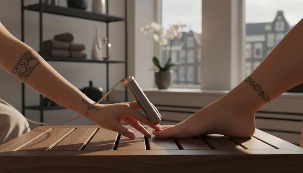 lasertherapie werkt bewezen donkere