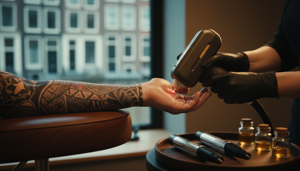 combinatie bewezen lasers zalven