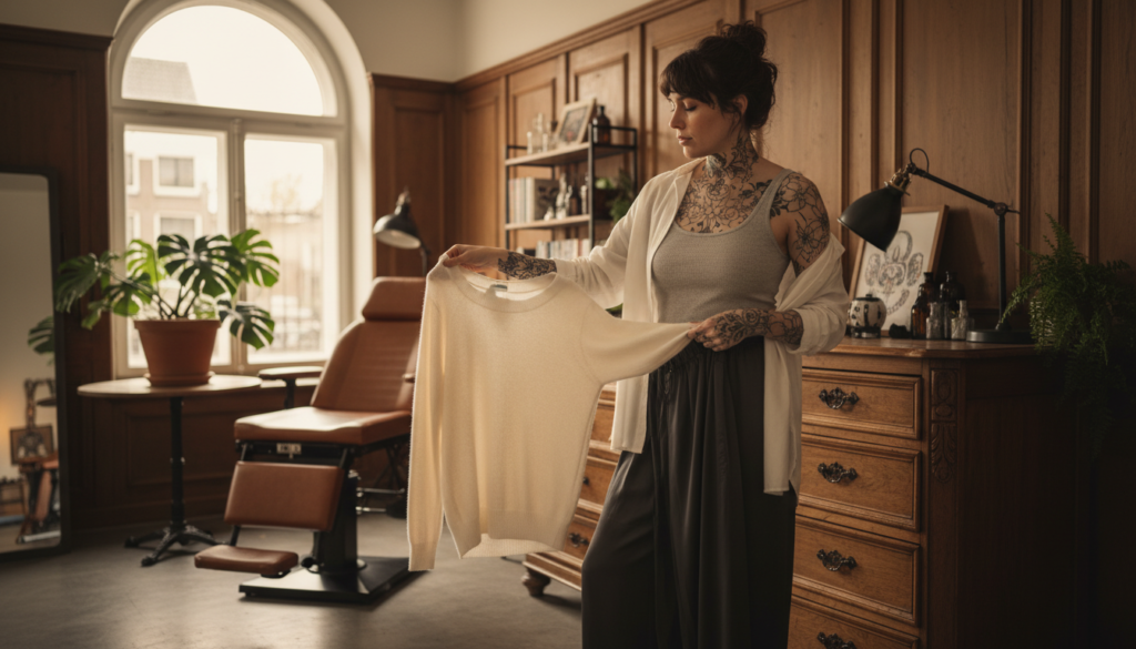 Tattoo voorbereiding: essentiële kledingtips