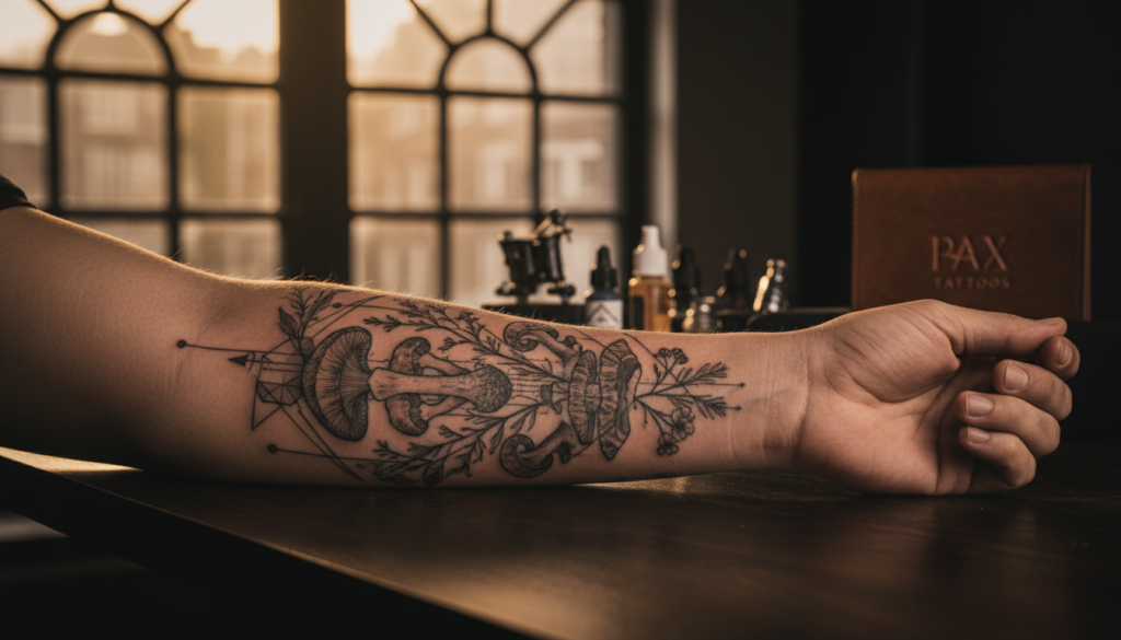 merkt krachtige tekenen schimmel