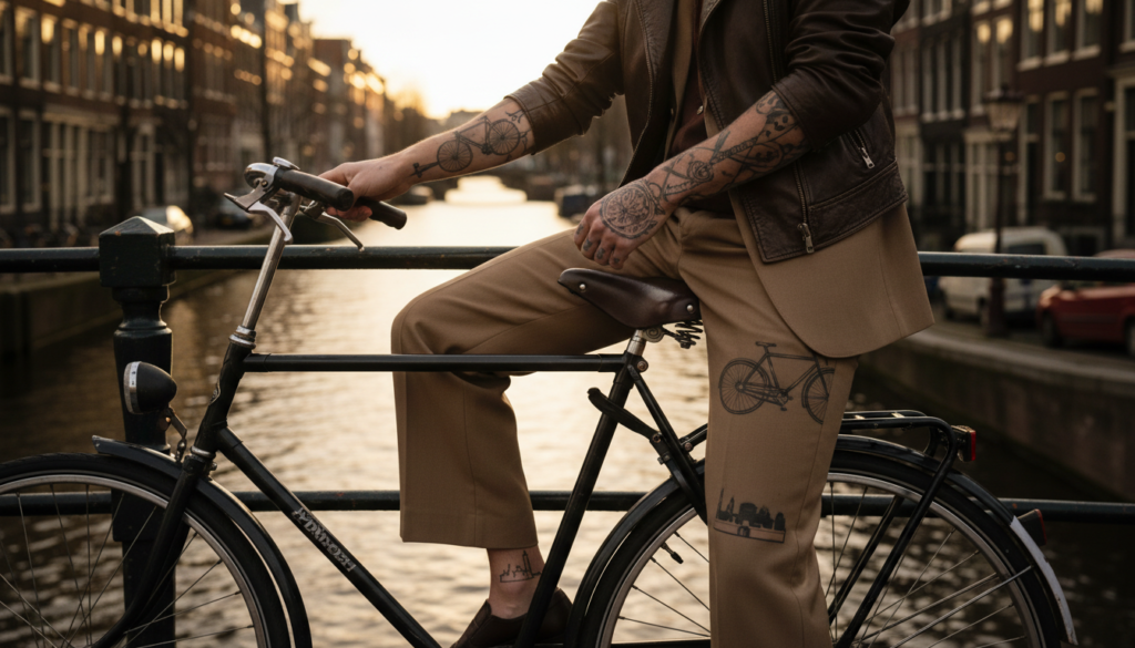 Amsterdam fiets tatoeages ultieme,