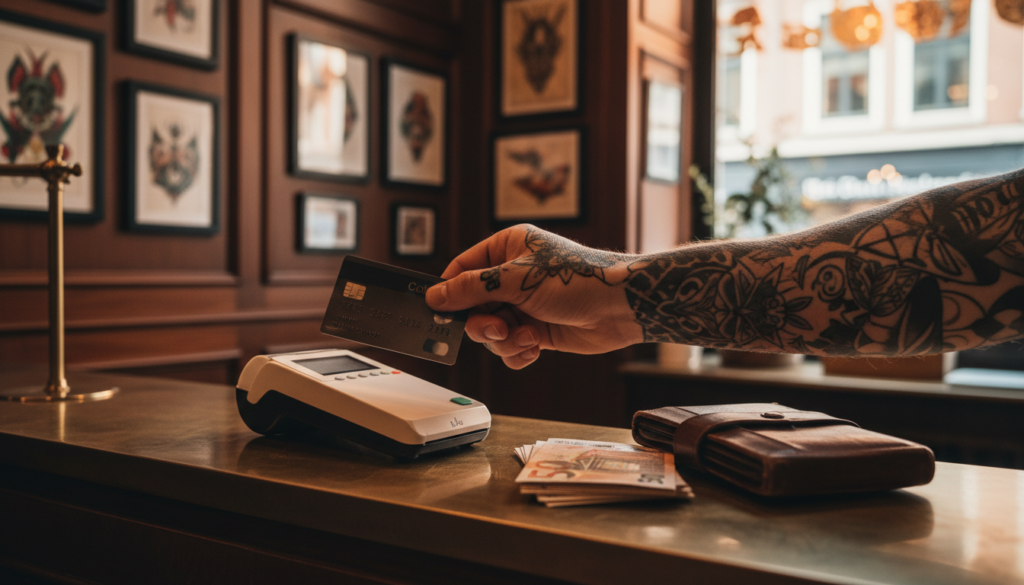 Welke betaalmethoden tattoo shops: