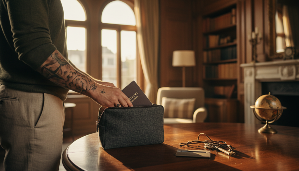 mijn paspoort veilig houd