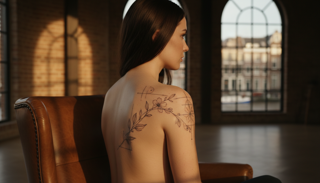 Tattoo inspiratie voor schouder: