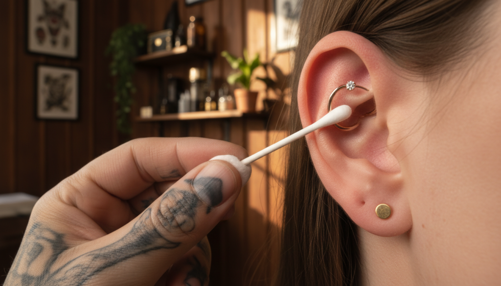 doen ingegroeide piercing: essentiële,