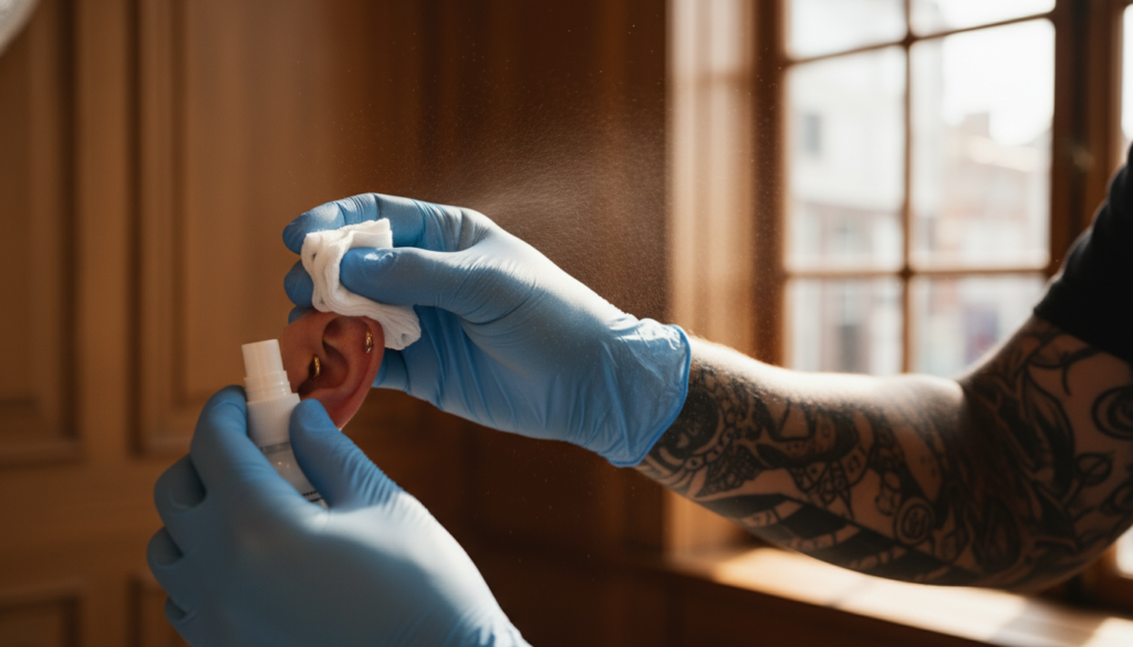 piercing optimaal verzorgt: ultieme