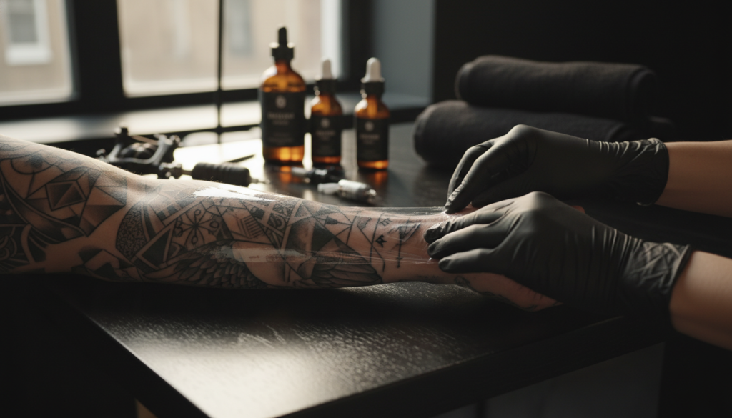 tattoo optimaal effectief beschermt