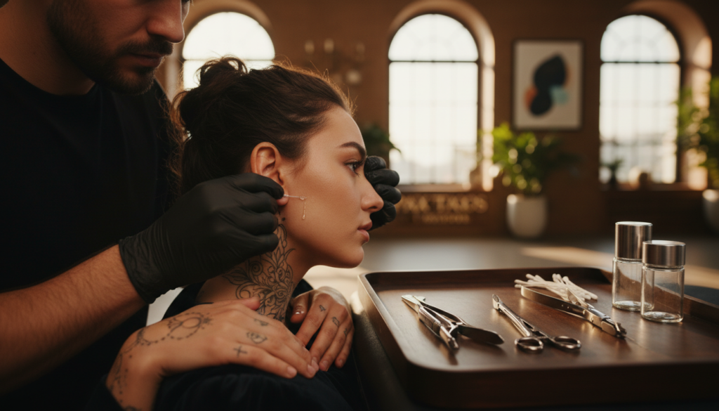 piercing hygiënisch houdt: essentiële,