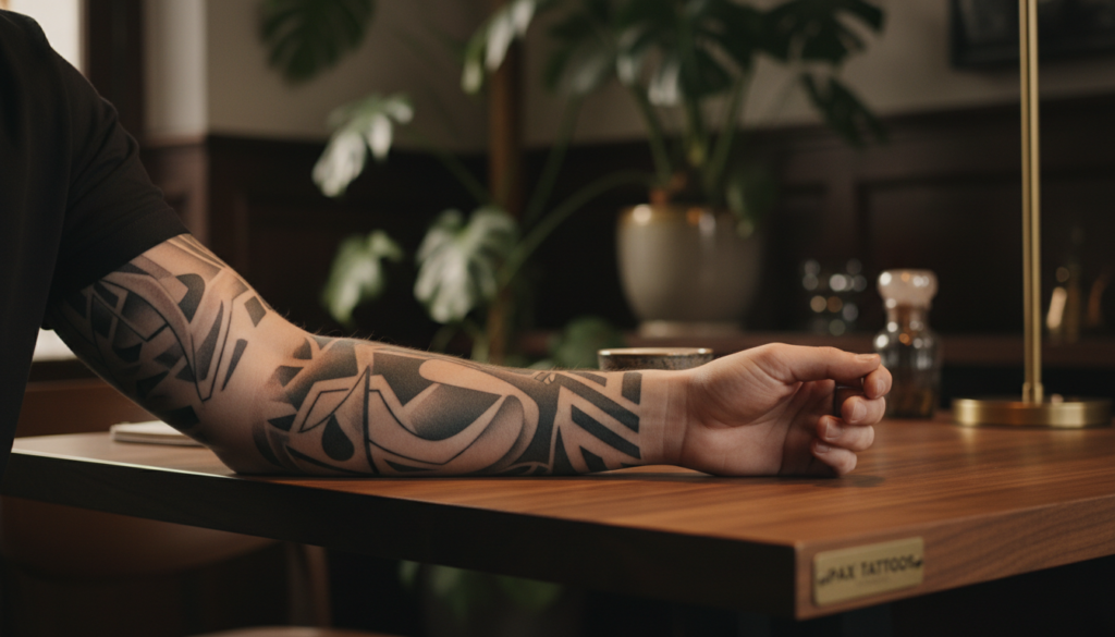 tattoo zich geweldig vormt: