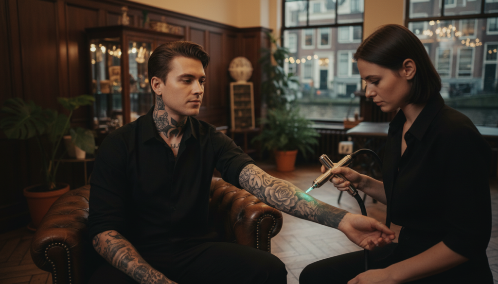 Prijs tattoo laseren: schokkende