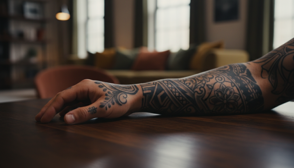 donkere diepe tattoos langer