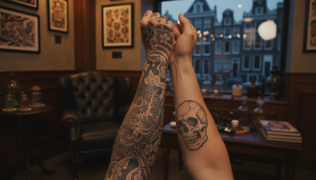 Verschillen tussen tattoo shops: