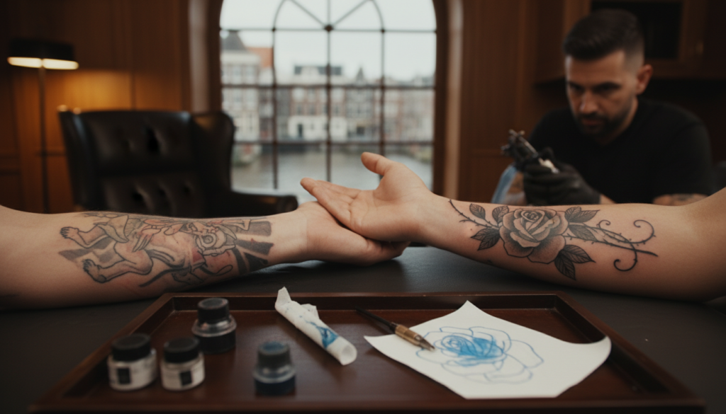 gebeurt schokkende fouten tattoosessie