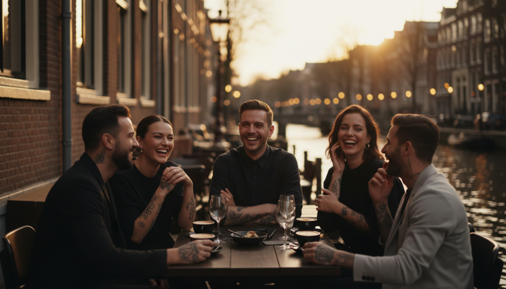 Waarom gezelschappen vriendengroepen geweldige,